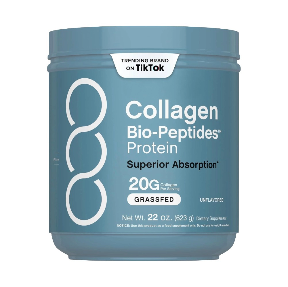 Bio-Active Collagen Peptides – Radiant Skin, Hair & Nails Support | Type I & III + Vitamin C