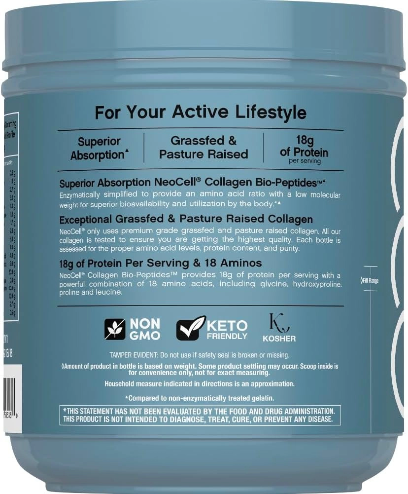 Bio-Active Collagen Peptides – Radiant Skin, Hair & Nails Support | Type I & III + Vitamin C - Image 4