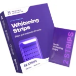 Advanced Purple Teeth Whitening Strips – Non-Sensitive Formula