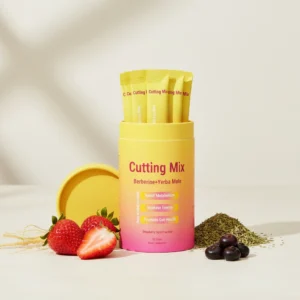 Strawberry Açaí Energy & Gut Health Drink Mix – with Yerba Mate